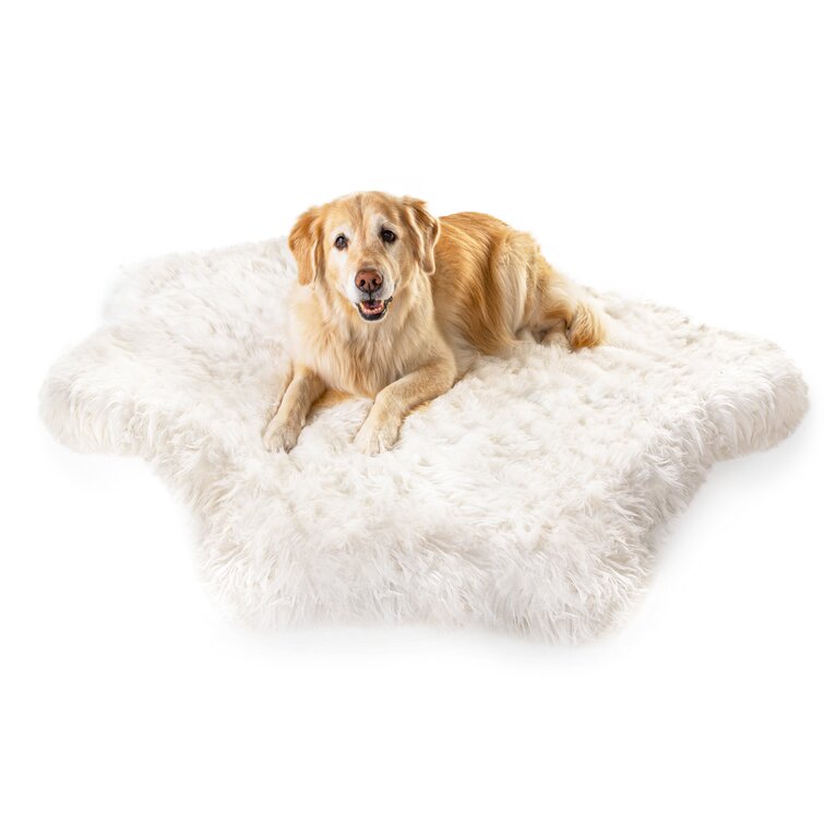 Cowhide shop dog bed